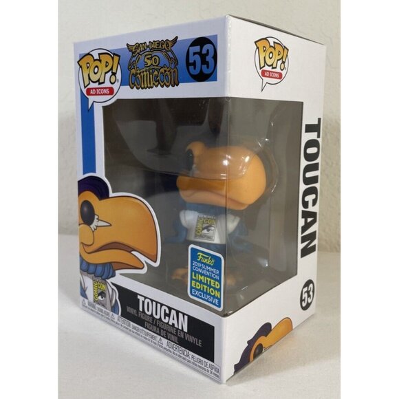 Funko Pop! Vinyl: Ad Icons - Toucan #53 San Diego Comic Con Funko (Exclusive) - Picture 2 of 10